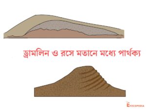 ড্রামলিন ও রসে মতানে মধ্যে পার্থক্য